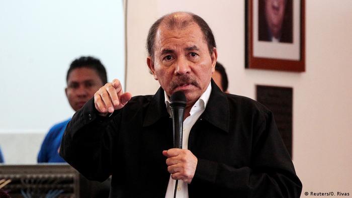 Nicaragua's President Daniel Ortega