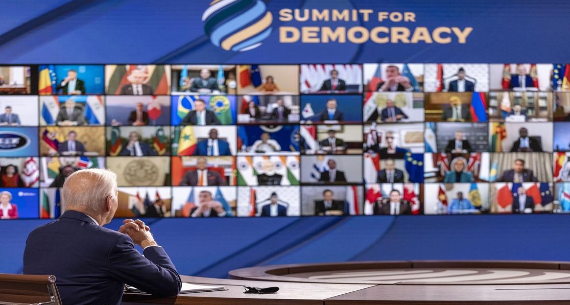President Biden praises free press at Summit for Democracy