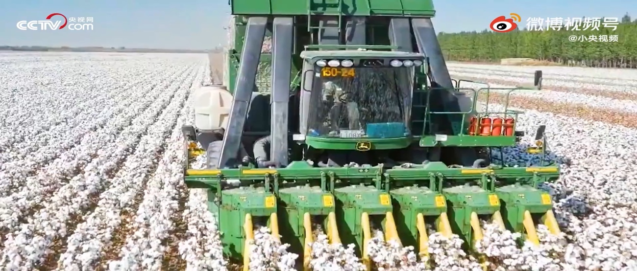 Xinjiang Cotton Mechanized, Not Forced Labor, Says China in Propaganda Blitz