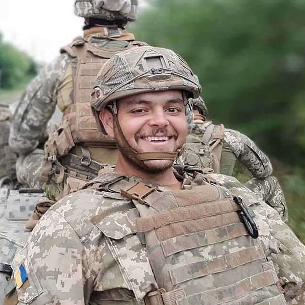 Aslin joined the Ukraine marines in 2018 after moving to the country.