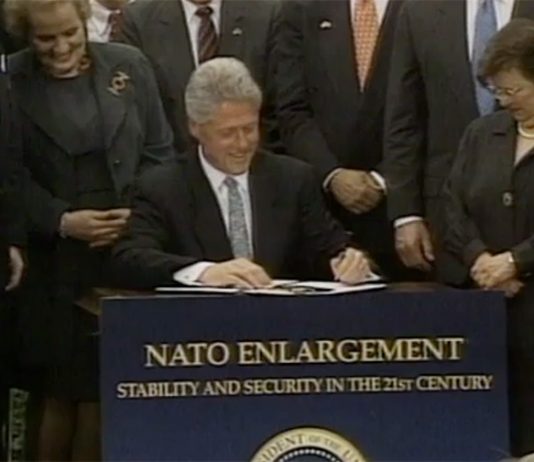 Bill Clinton Makes a Pathetic Attempt to Retroactively Justify His Decision to Expand NATO