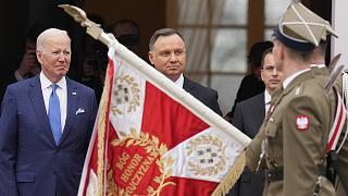 Your freedom is ours': Biden assures Duda of NATO protection during Poland  visit | Euronews