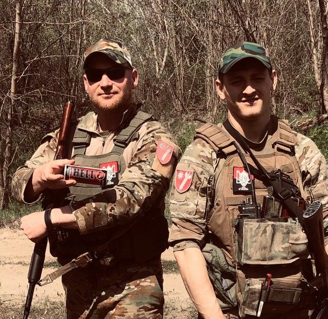 American volunteers Manus McCaffrey & Paul Gray have been wounded by  Russian artillery whilst working with Ukrainian forces. May the make a full  recovery. : r/ukraine