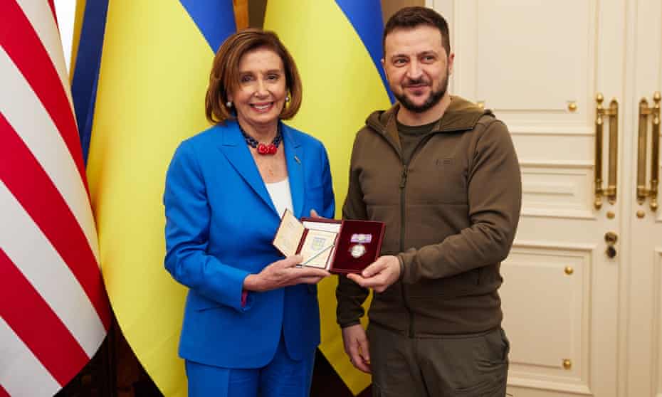 Approval for Biden Ukraine aid request likely after Pelosi Kyiv visit,  McCaul says | US Congress | The Guardian