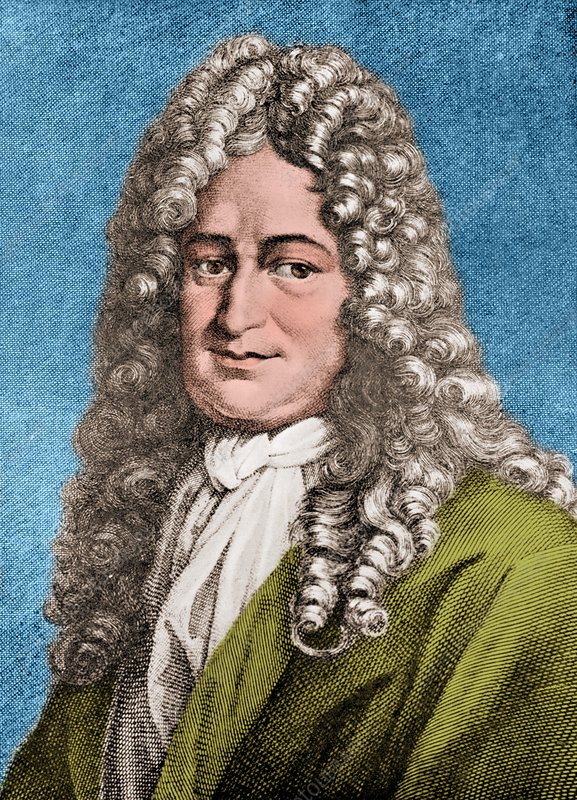 Gottfried Wilhelm Leibniz, German Mathematician - Stock Image - C033/4190 - Science Photo Library