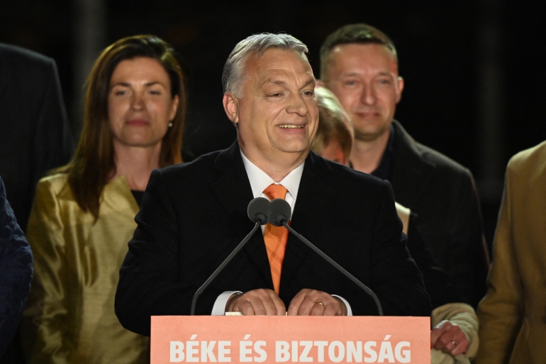 Hungary: Orban hails 'great victory' after landslide election win | News |  Al Jazeera