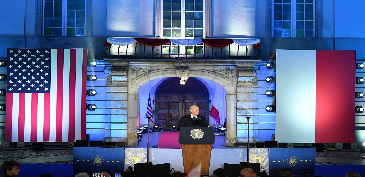Joe Biden demands Vladimir Putin's ousting in address