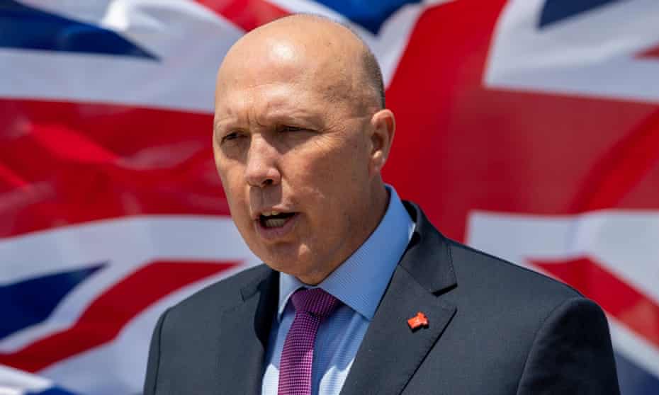 Australian defence minister Peter Dutton urges French to focus on China  instead of 'hurt feelings' over submarine contract | Peter Dutton | The  Guardian