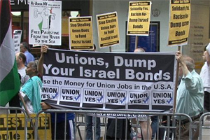 Pickets Challenge Labor to Find Solidarity with Palestinians | Labor Notes