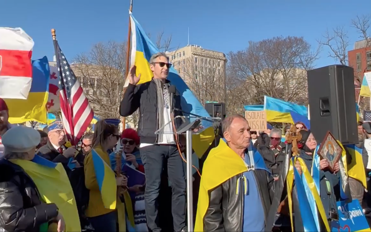 Watch: NED President and CEO Calls for Solidarity at Rally to Support Ukraine in Washington, D.C. - NATIONAL ENDOWMENT FOR DEMOCRACY