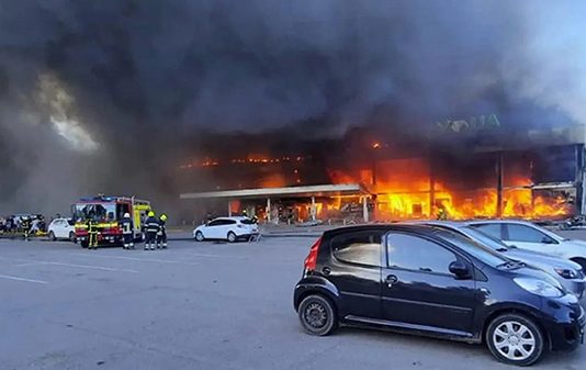 Is Russia’s Bombing of the Mall in Kremanchuk Another False Atrocity Story Being Used to Justify Ongoing Military Intervention in Ukraine?