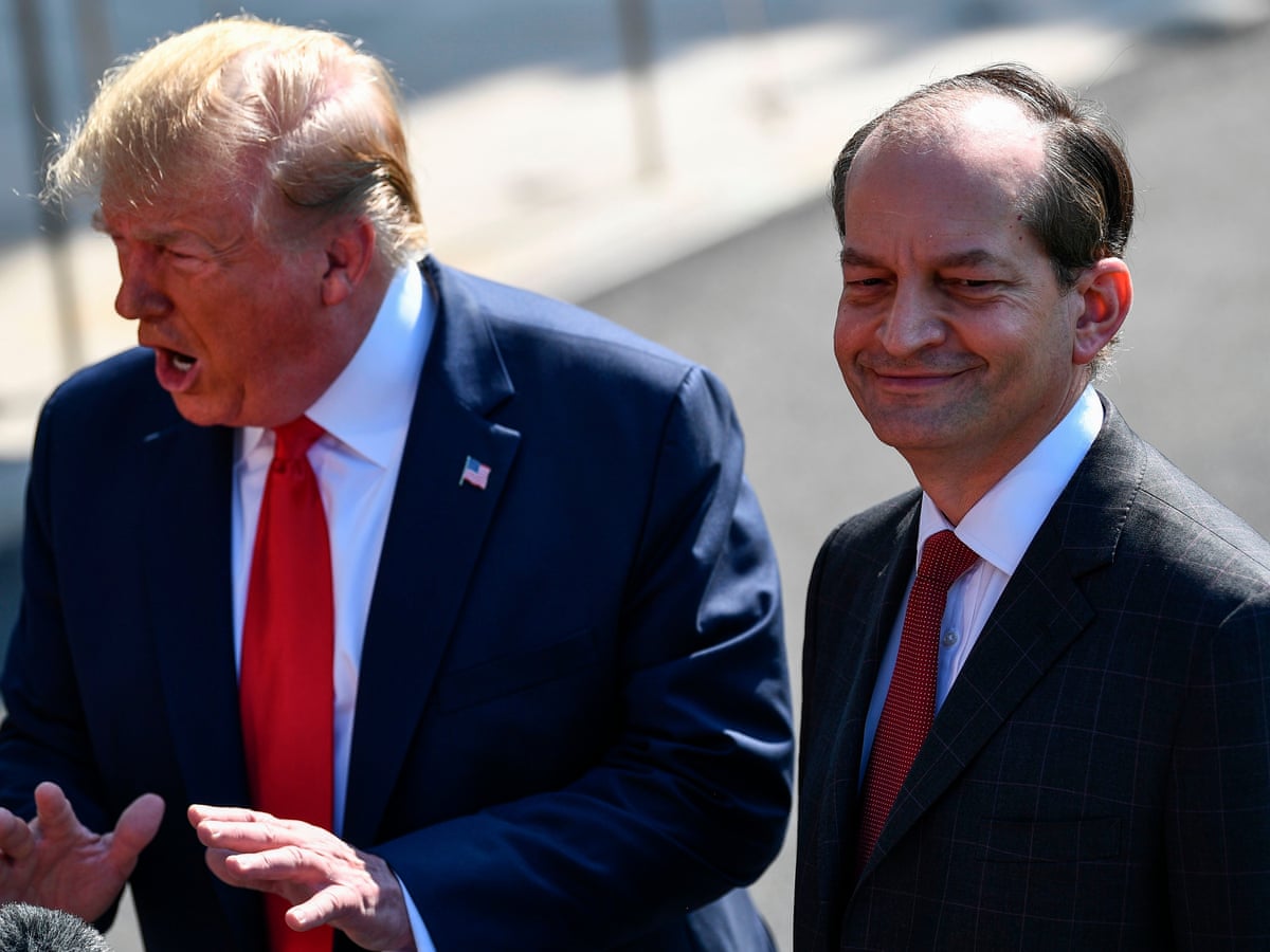 Alex Acosta resigns as US labor secretary following Epstein plea deal  scandal | Trump administration | The Guardian