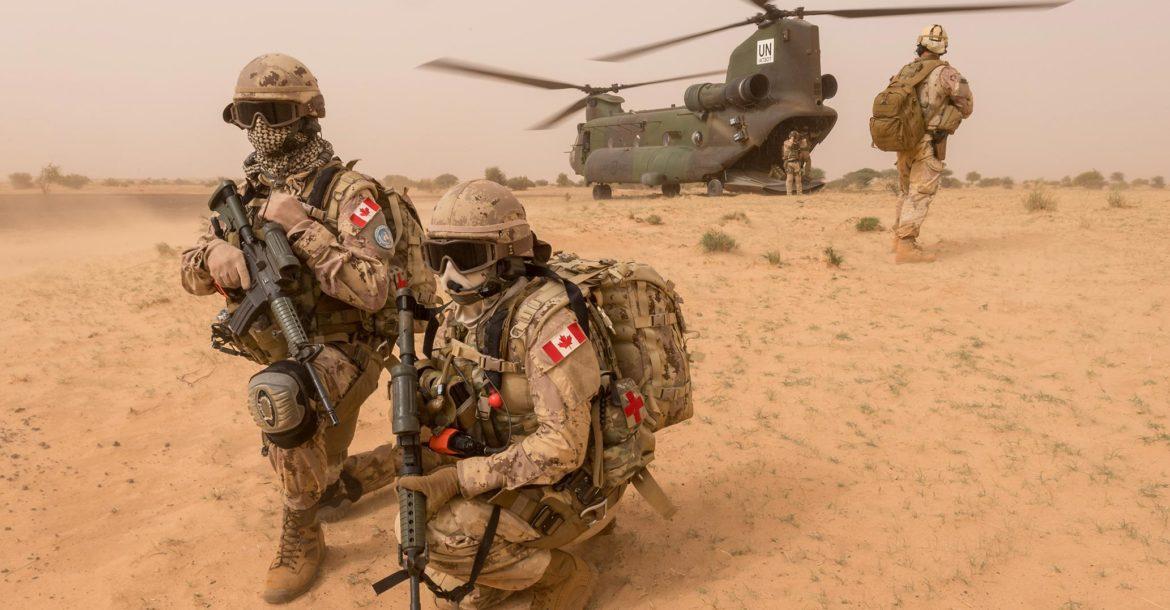 Canada CH-147F Chinook helicopter Mali