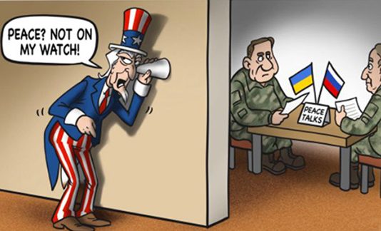 Strength of Anti-Russian Propaganda Limits Public Calls to Block Weapons Shipments and End Doomed Ukraine War