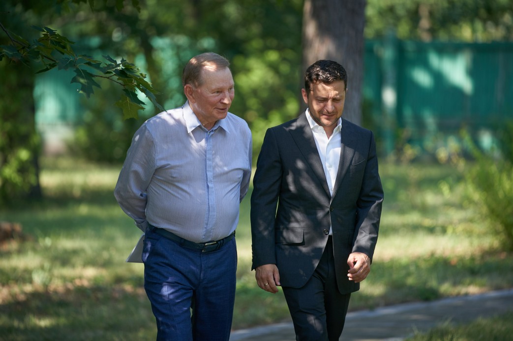 I am grateful to Leonid Kuchma for his work in the TCG - Head of State