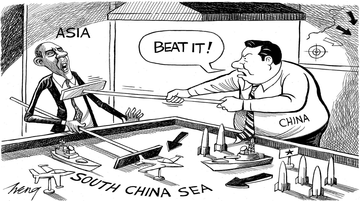 Opinion | Cartoon: Heng on the South China Sea Dispute - The New York Times