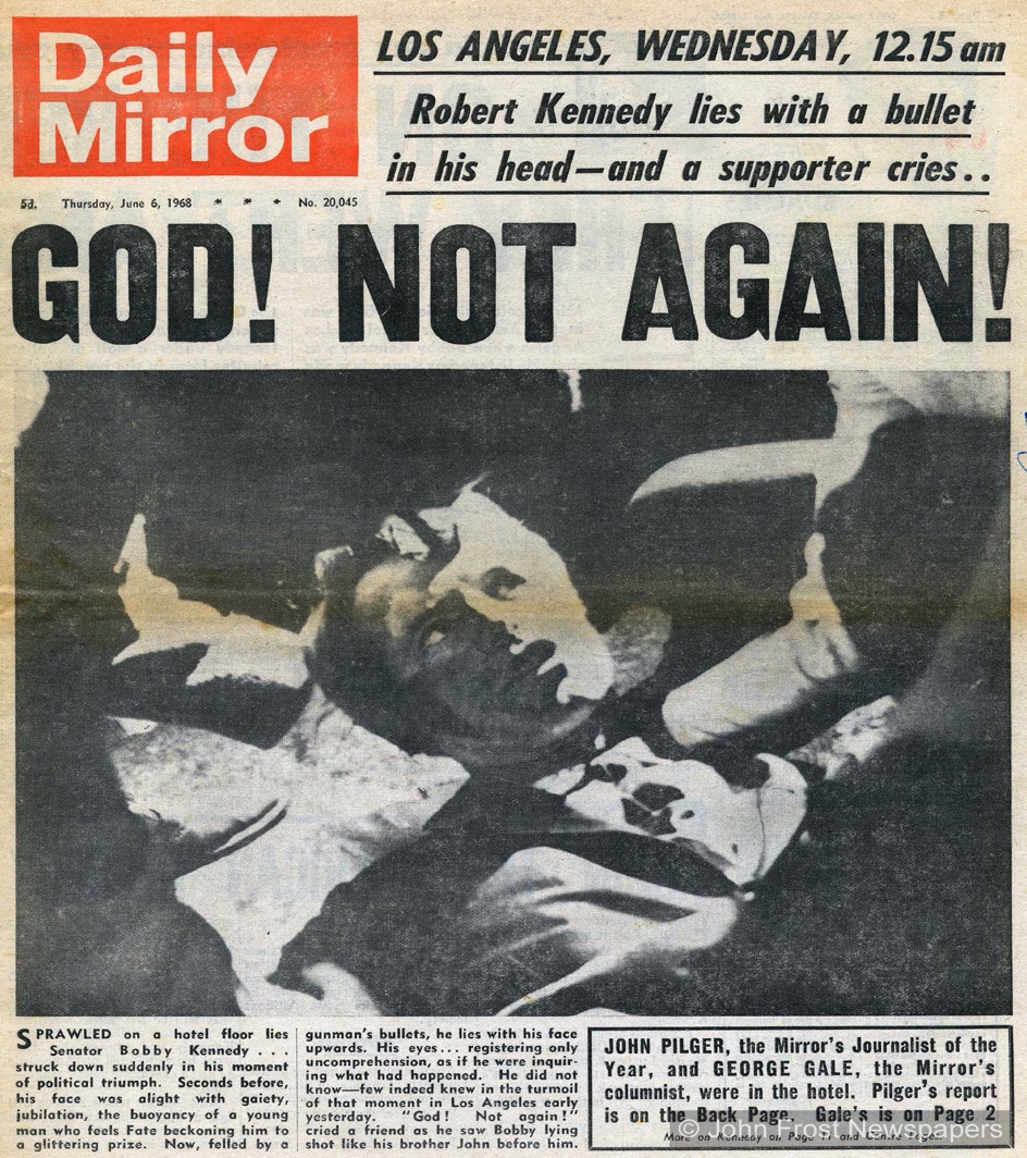 Robert Kennedy Assassinated