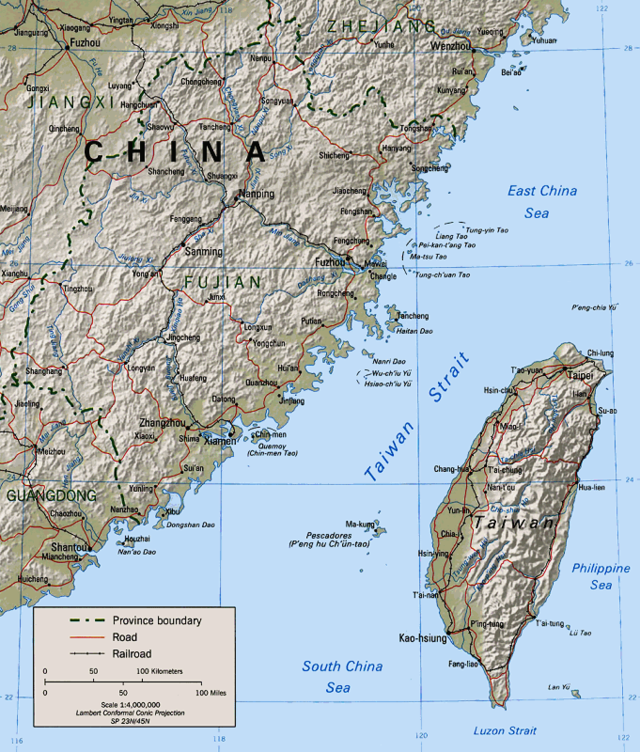 Taiwan Strait - Wikipedia