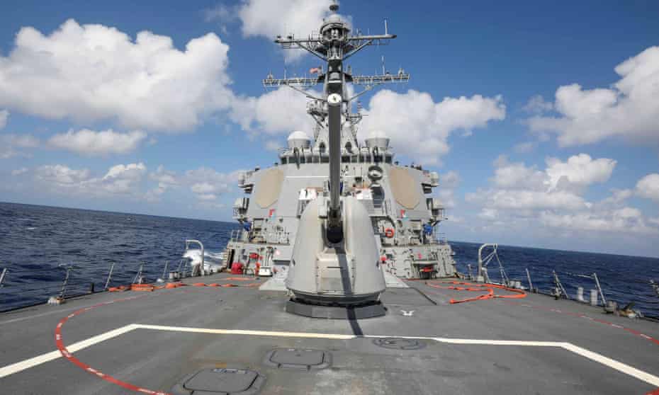 The USS Benfold