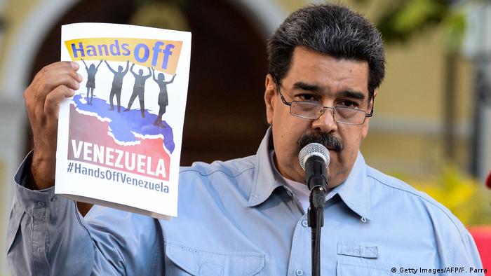 Venezuela: Maduro rejects humanitarian aid as nation starves | News | DW |  08.02.2019