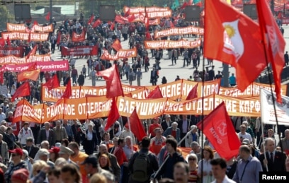 May Day in Moscow's Red Square