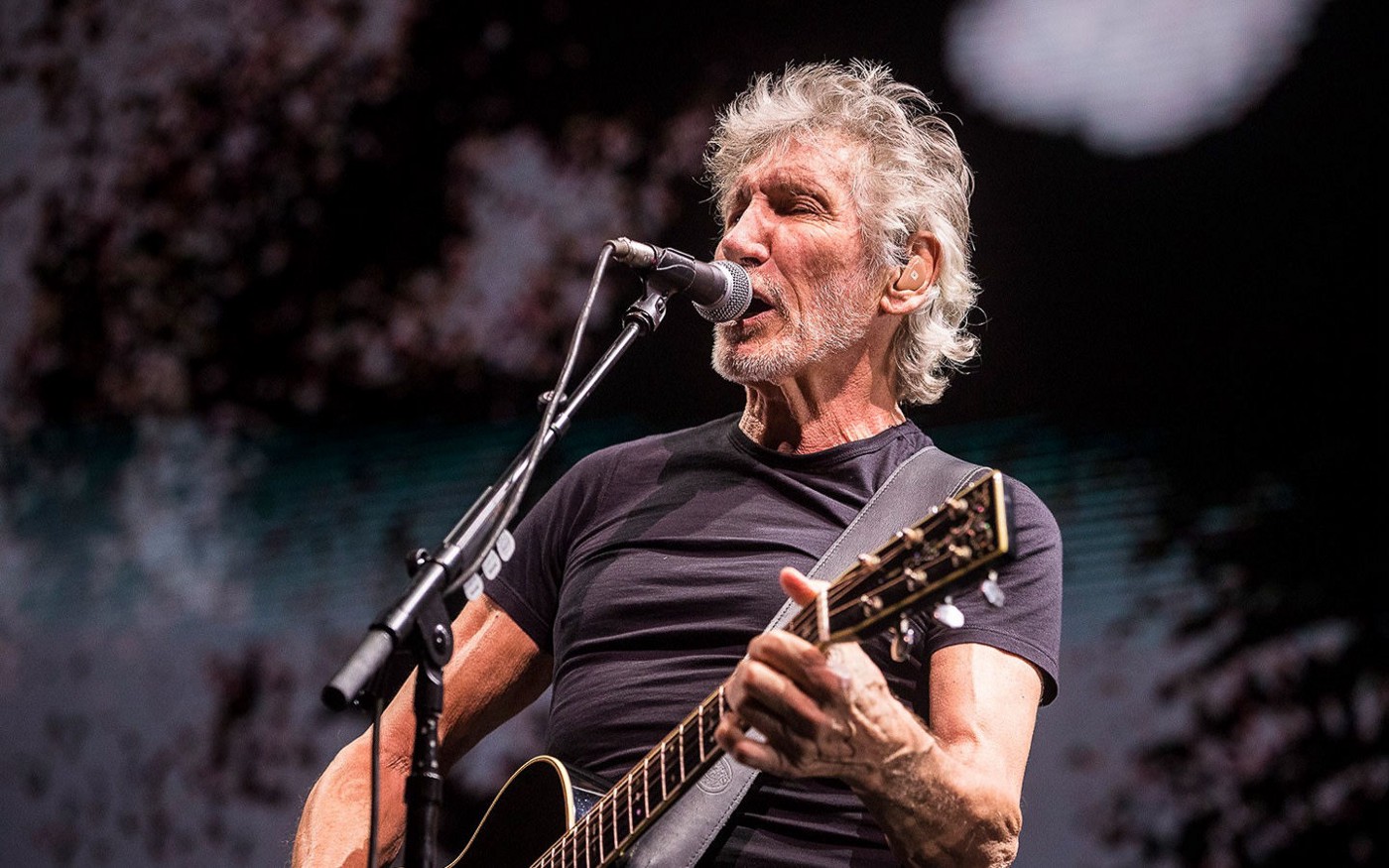 Roger Waters performs during his “This Is Not A Drill” tour.