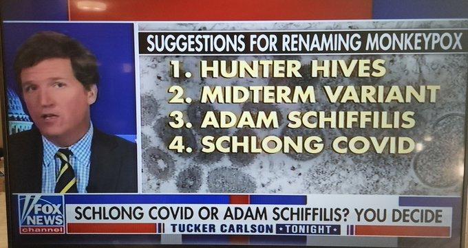 Schlong COVID: Why Tucker suggests to rename Monkey Pox?
