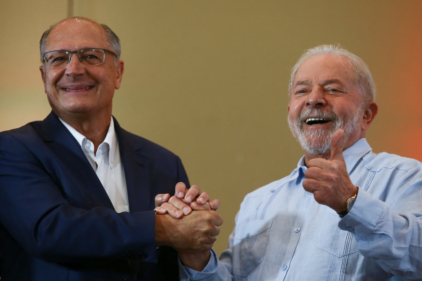 Brazil’s former President Lula announces his running mate for national elections, in Sao Paulo