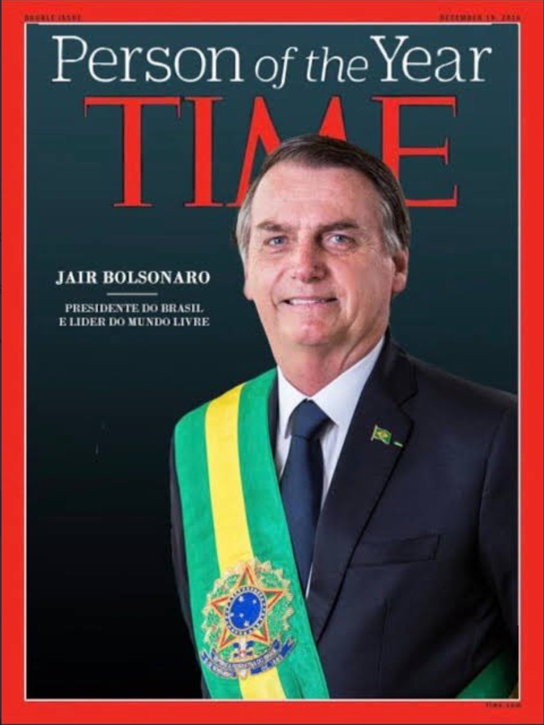 Oliver Stuenkel 🇧🇷 on Twitter: "Bolsonaro fans unhappy with Lula on the  cover of TIME Magazine are sharing this fake cover on whatsapp and telegram  groups today, calling their idol "the leader