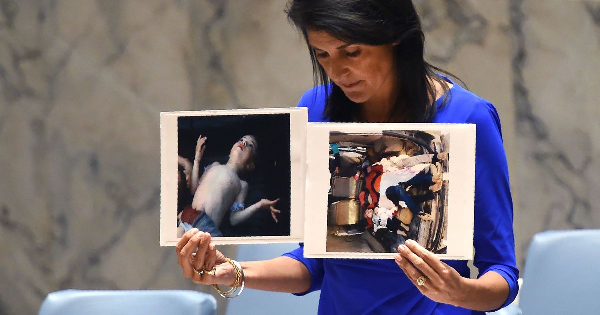 Bashar al-Assad’s regime is planning another chemical attack, says White House