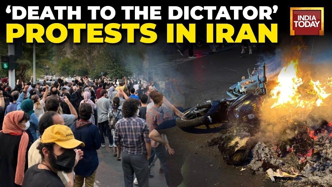 Death To The Dictator' Slogans Raised, Atleast 5 People Killed: Watch  What's Happening In Iran - YouTube