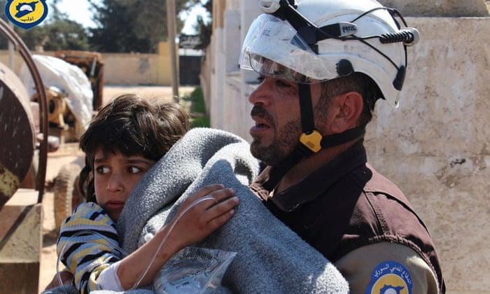 How Syria's White Helmets became victims of an online propaganda machine |  Syria | The Guardian