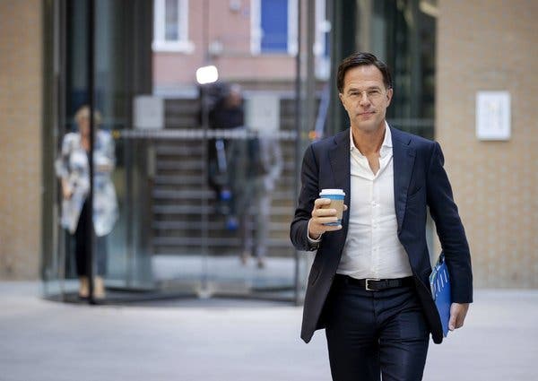 Prime Minister Mark Rutte of the Netherlands plays it strictly by the books, paying for everything himself, including his coffee.