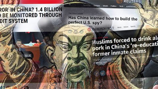 Western Media Has Not Much Evolved From the Era of the Yellow Peril in Its Routine China-Bashing