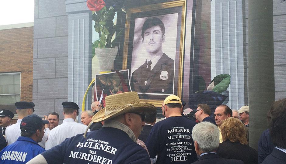 Daniel Faulkner Mural Dedicated at Emotional Ceremony
