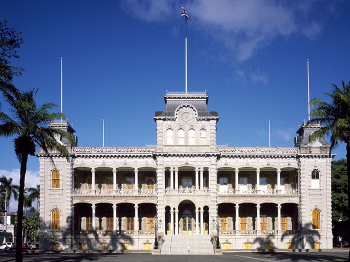 Iolani Palace, Honolulu, Hawaii by Carol Highsmith