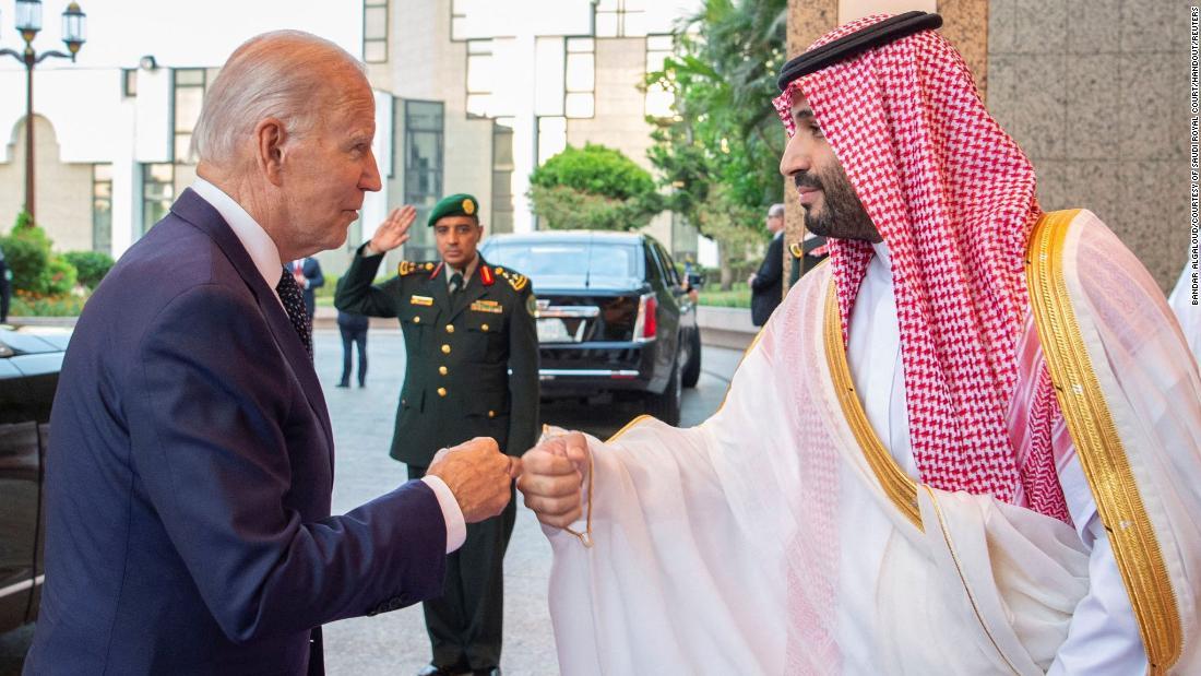 Why Joe Biden's fist bump with Mohammed bin Salman was a disaster | CNN Politics