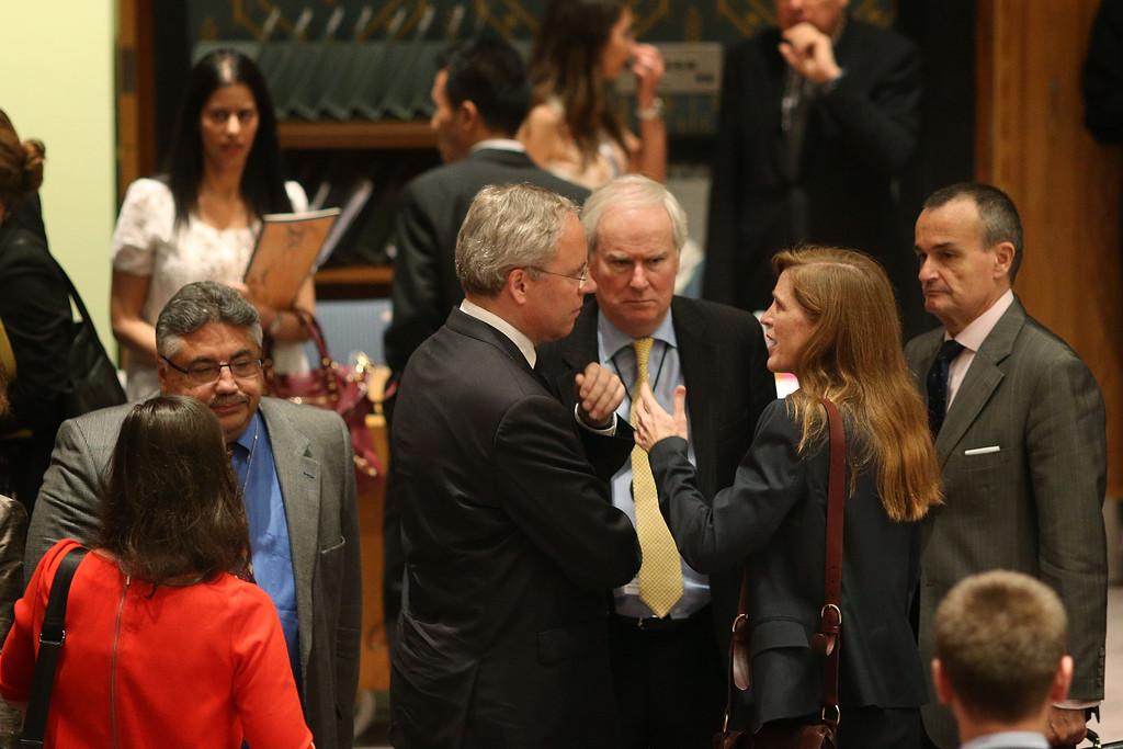 Samantha Power, Karel J. G. van Oosterom - Samantha Power Photos - UN Security Council Holds Emergency Meeting  - Zimbio