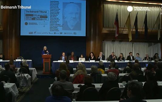 Tribunal in Washington Calls on President Biden to End Prosecution of Julian Assange and to Defend Rights of Journalists and Whistleblowers