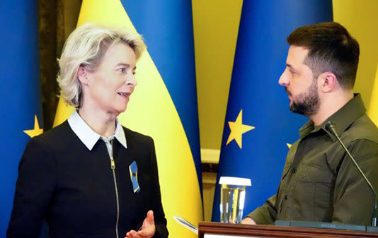 Ukraine Hawk Who Heads European Commission Has a Nazi Pedigree She Does Not Want You to Know About