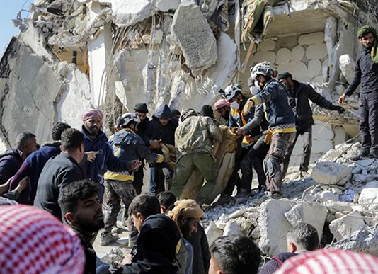 Biden to Syrian Earthquake Victims: DROP DEAD