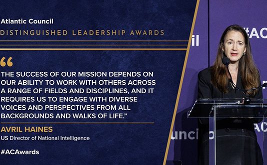 Despite Commission of Sins that Would Please Lucifer, Director of National Intelligence is Billed as Woman of Great Integrity After Winning Leadership Award at “Washington Oscars”