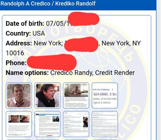 Journalist Randy Credico Has Been Placed on Ukrainian Terrorist “Kill-List” via CIA Project Website
