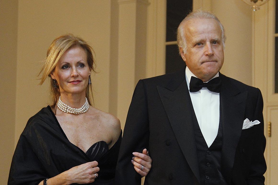 Sarah and James Biden