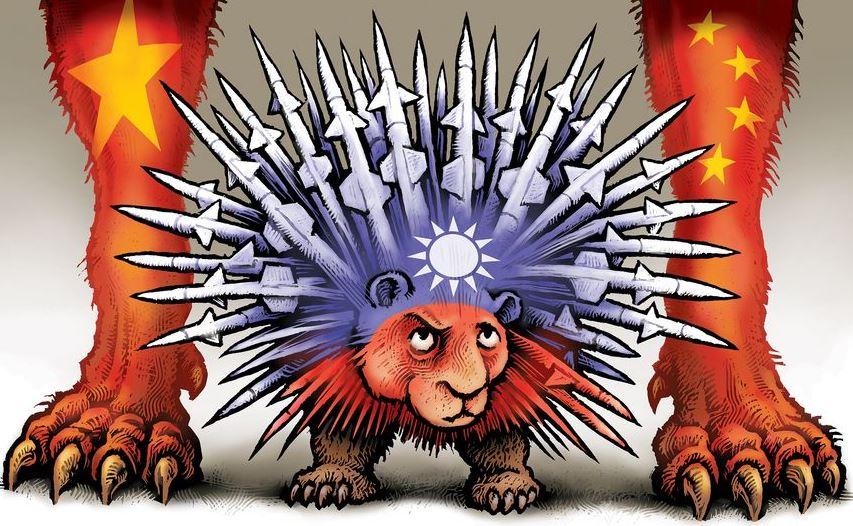 A cartoon of a hedgehog with spikes
Description automatically generated