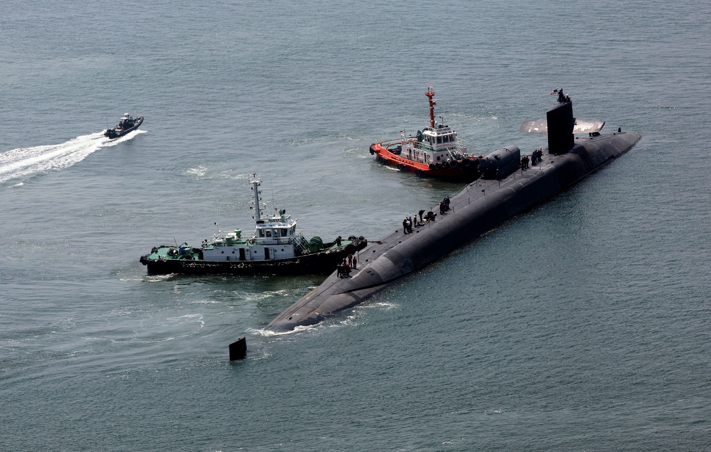 U.S. nuclear-powered submarine arrives at South Korea's Busan port | Reuters