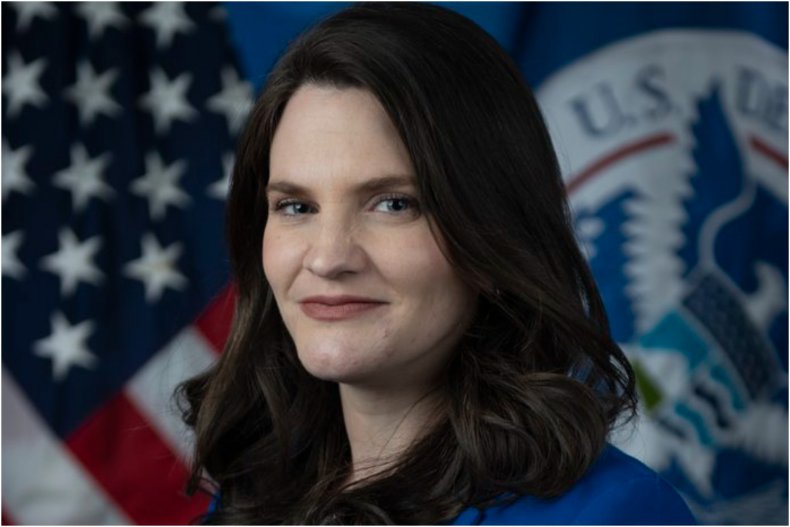 Nina Jankowicz Poses for an Official Photo