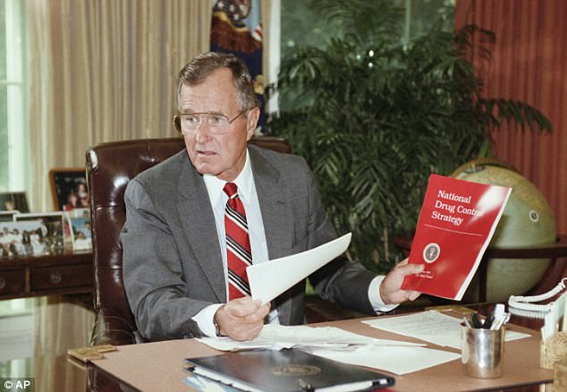 Then vice-president George H W Bush was in charge of the Reagan administration's war on drugs. Barry Seal became the best informer they ever had, telling them of the Medellin cartel, of which the DEA was completely ignorant