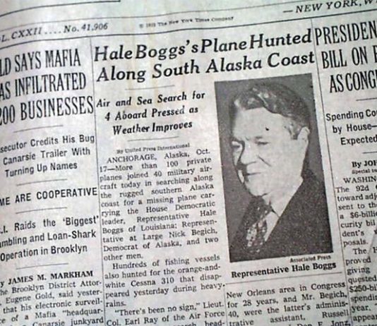 American Political History Might Have Turned Out Differently if a Louisiana Congressman’s Plane Hadn’t Mysteriously Vanished Out of Thin Air 51 Years Ago