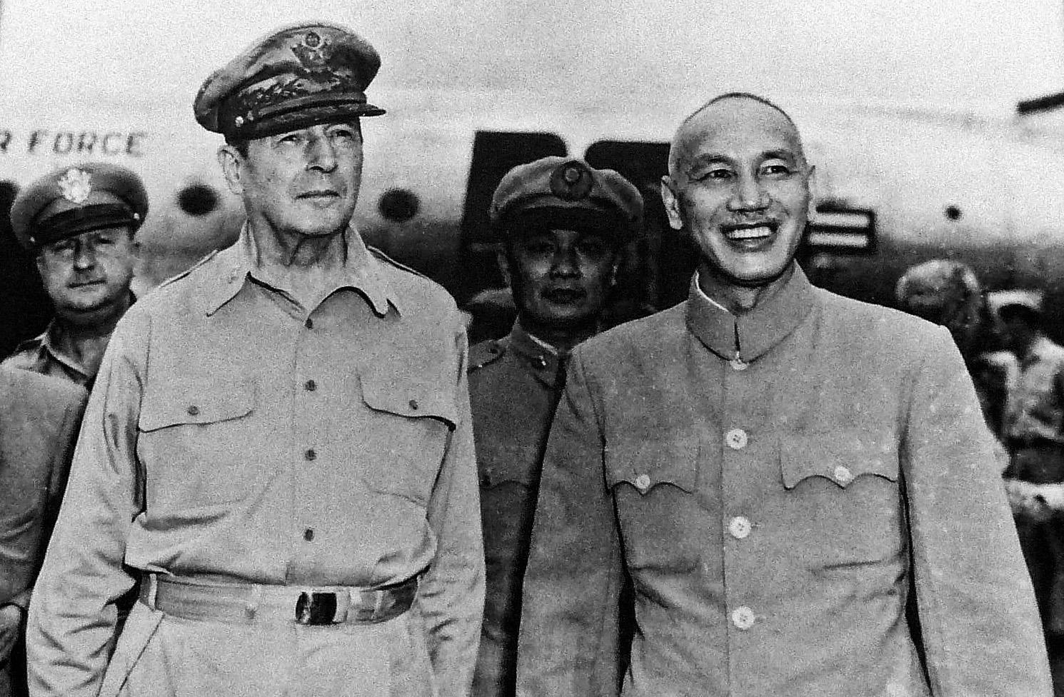 A group of men in military uniforms
Description automatically generated